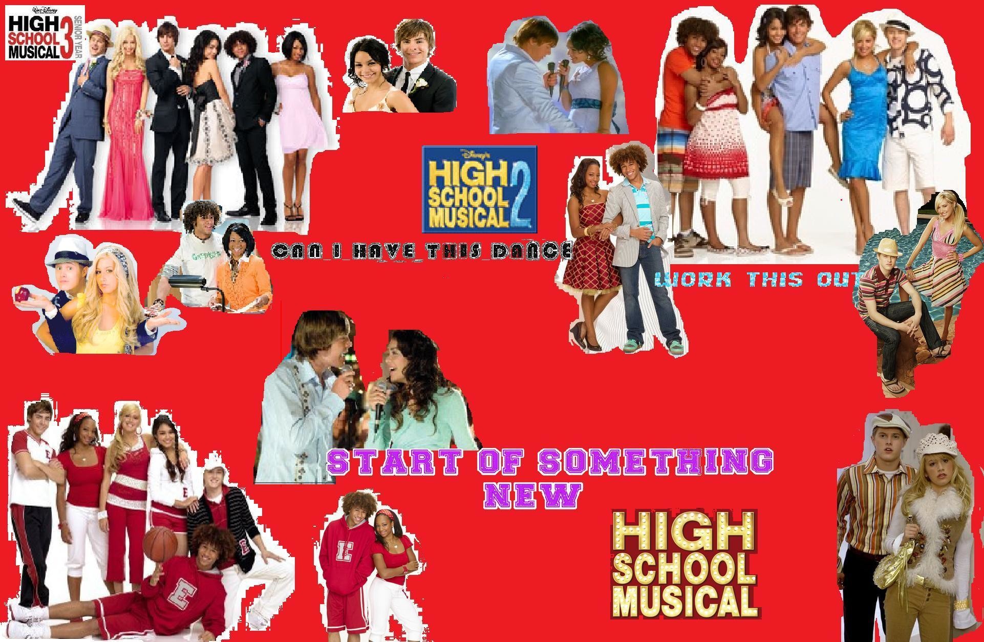 High School Musical 1, 2 And 3 Images Hsm Wallpaper - High School Musical - HD Wallpaper 