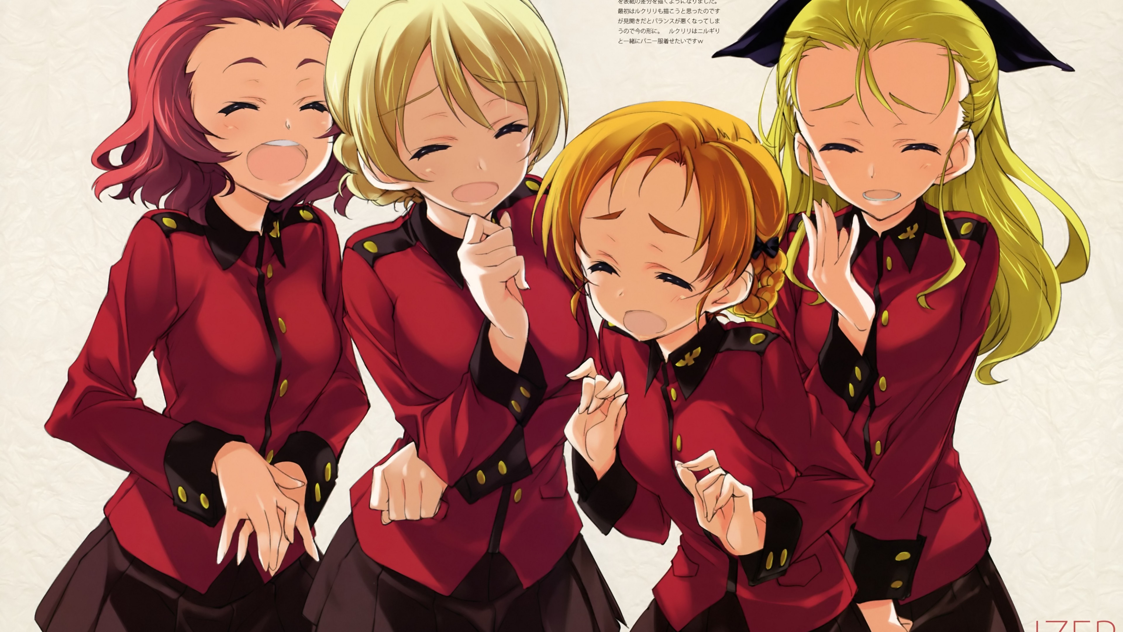 Girls Und Panzer, Assam, Orange Pekoe, Darjeeling, - British Girls Und Panzer - HD Wallpaper 