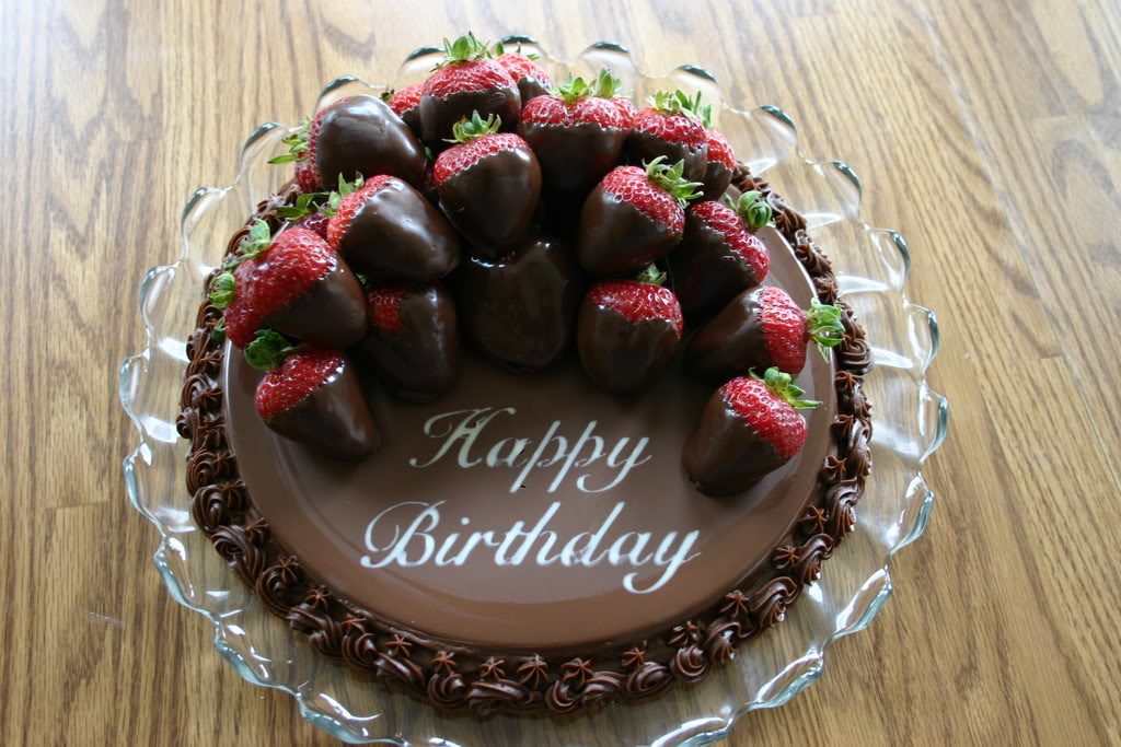 Chocalate Happy Birthday Image - Happy Birthday Chocolate Cakes - HD Wallpaper 
