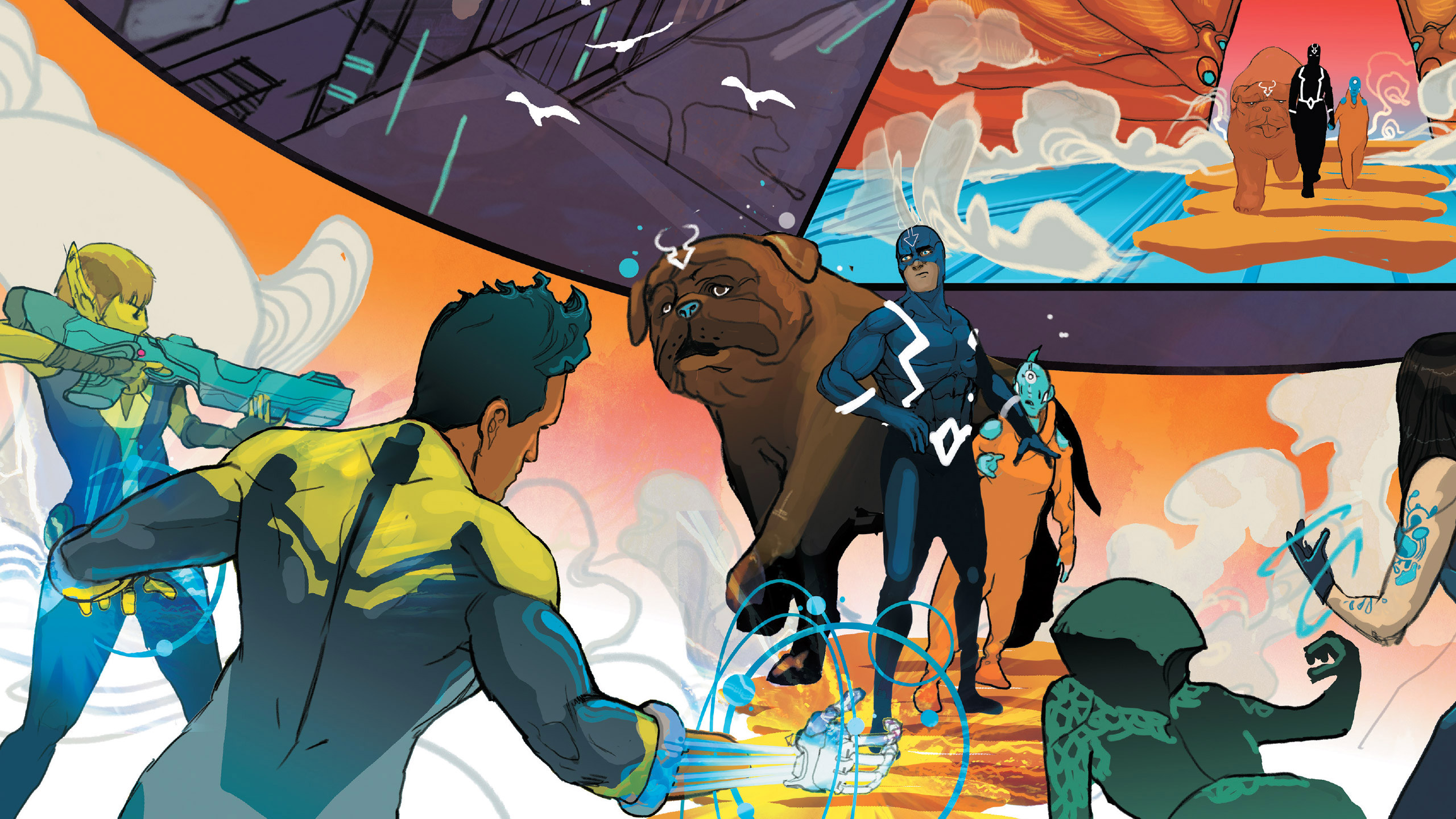 Christian Ward Black Bolt - HD Wallpaper 