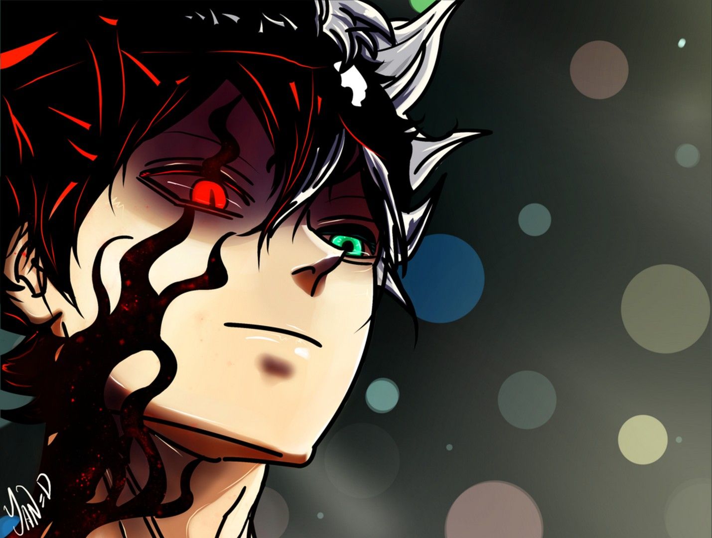 Black Clover Asta Demon - HD Wallpaper 
