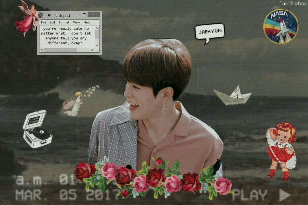 A Cute N Vintage Wallpaper For Jaehyunei ~ , Hope U - Garden Roses - HD Wallpaper 