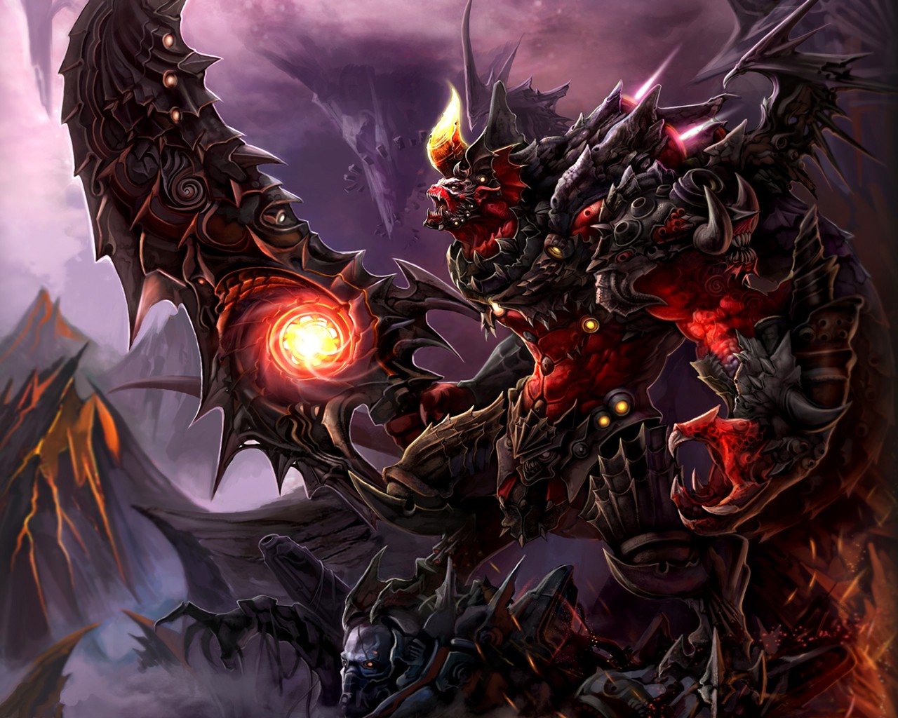 Wallpaper - Dark Fantasy Art Demon - HD Wallpaper 