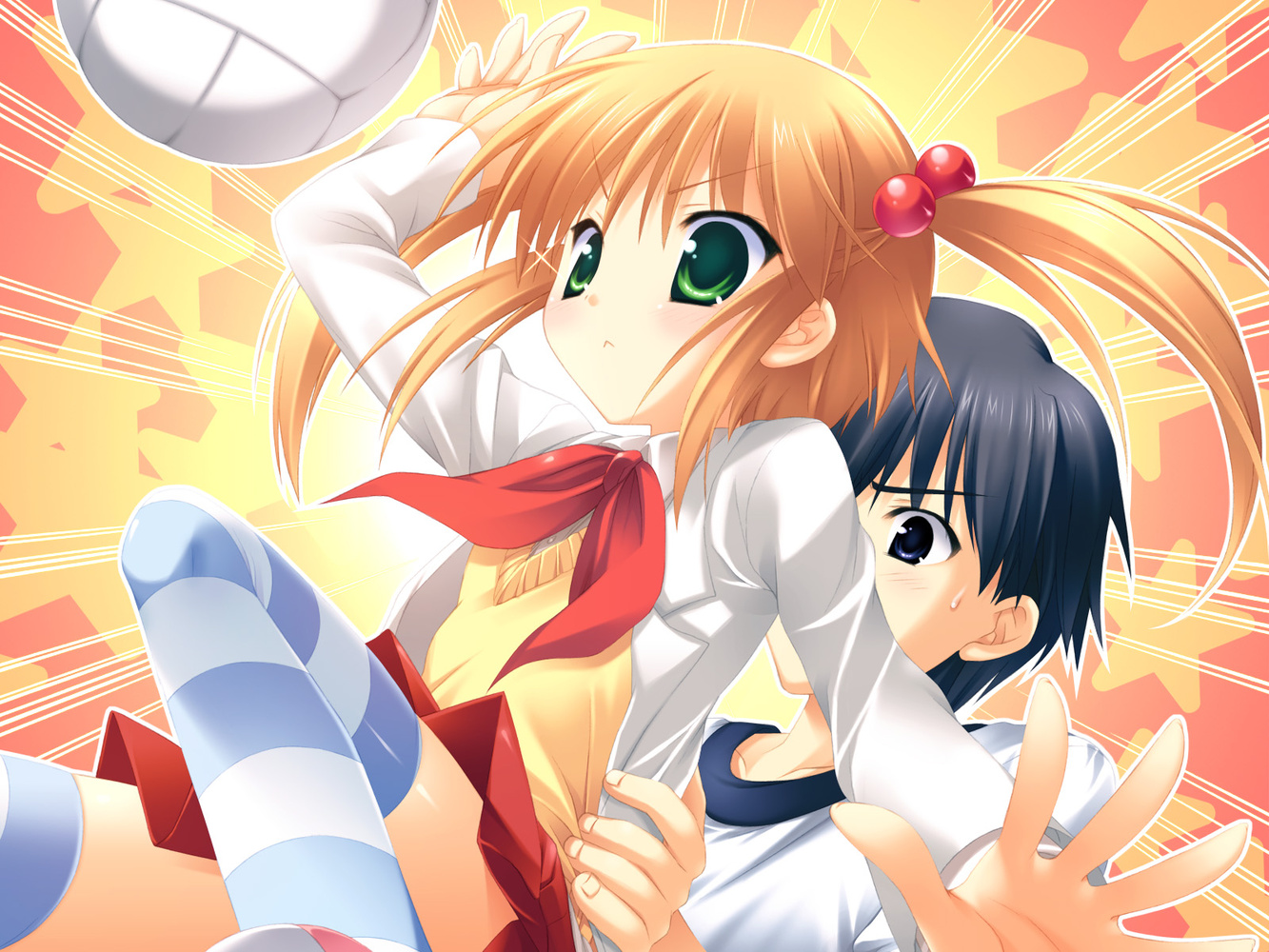 Kiss X Demon Lord X Darjeeling Backgrounds On Wallpapers - Hiiragi Chiyoko - HD Wallpaper 