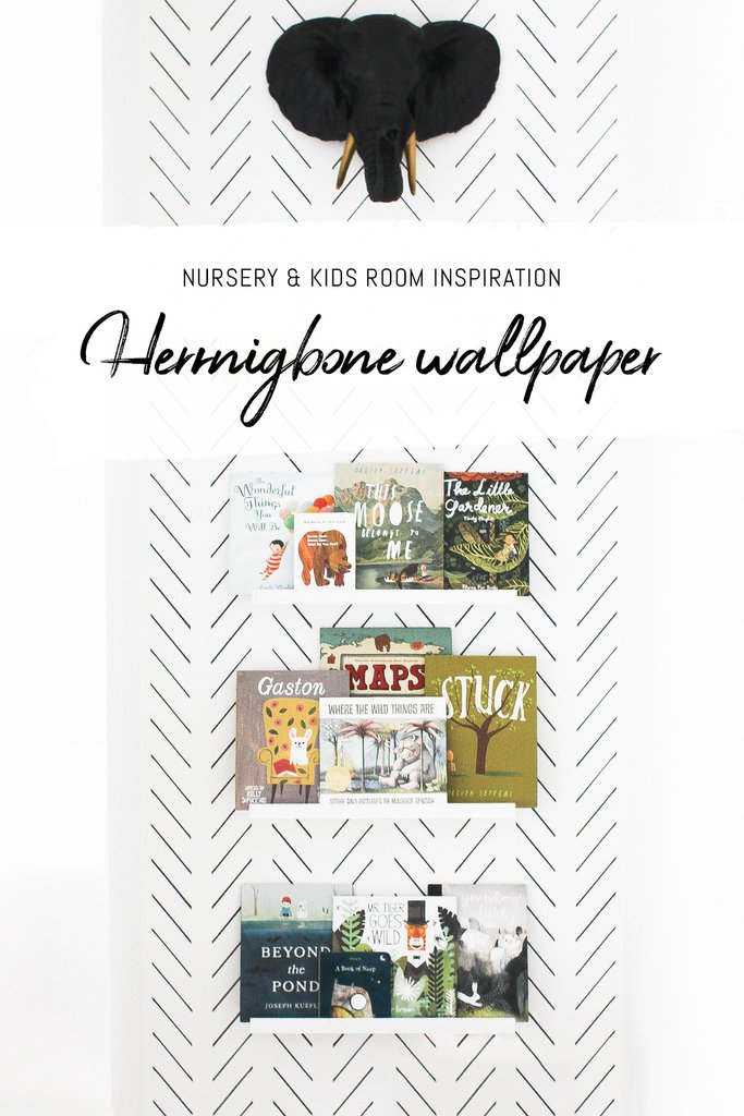 Herringbone Wallpaper Kids Room - HD Wallpaper 