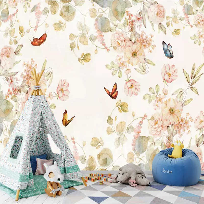 Custom 3d Mural Wallpaper Non-woven Children Room Wall - Фон Детский Вигвам - HD Wallpaper 