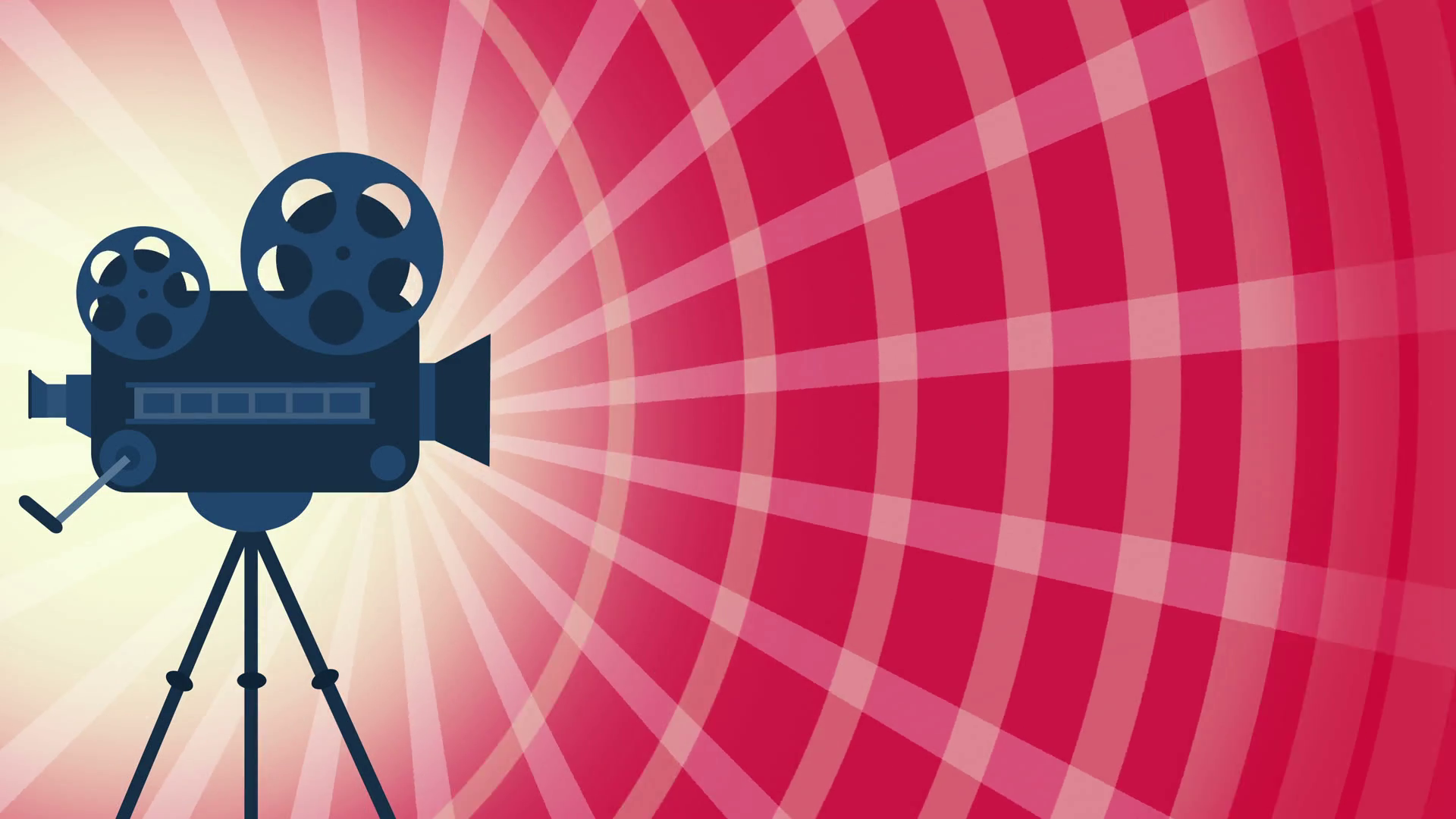 Animation Of Colorful Cartoon Cinematic Camera Over - Cinematic Video Camera Background - HD Wallpaper 