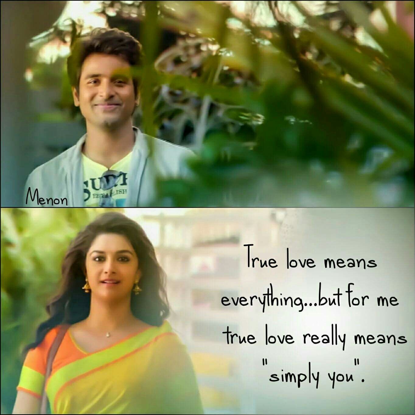 Tamil Movie Images With Love Quotes For Whatsapp Facebook - Love Means In Tamil - HD Wallpaper 