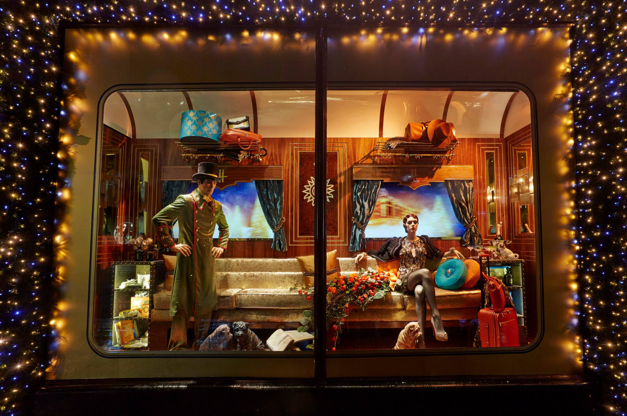 Harrods Christmas Windows London - HD Wallpaper 