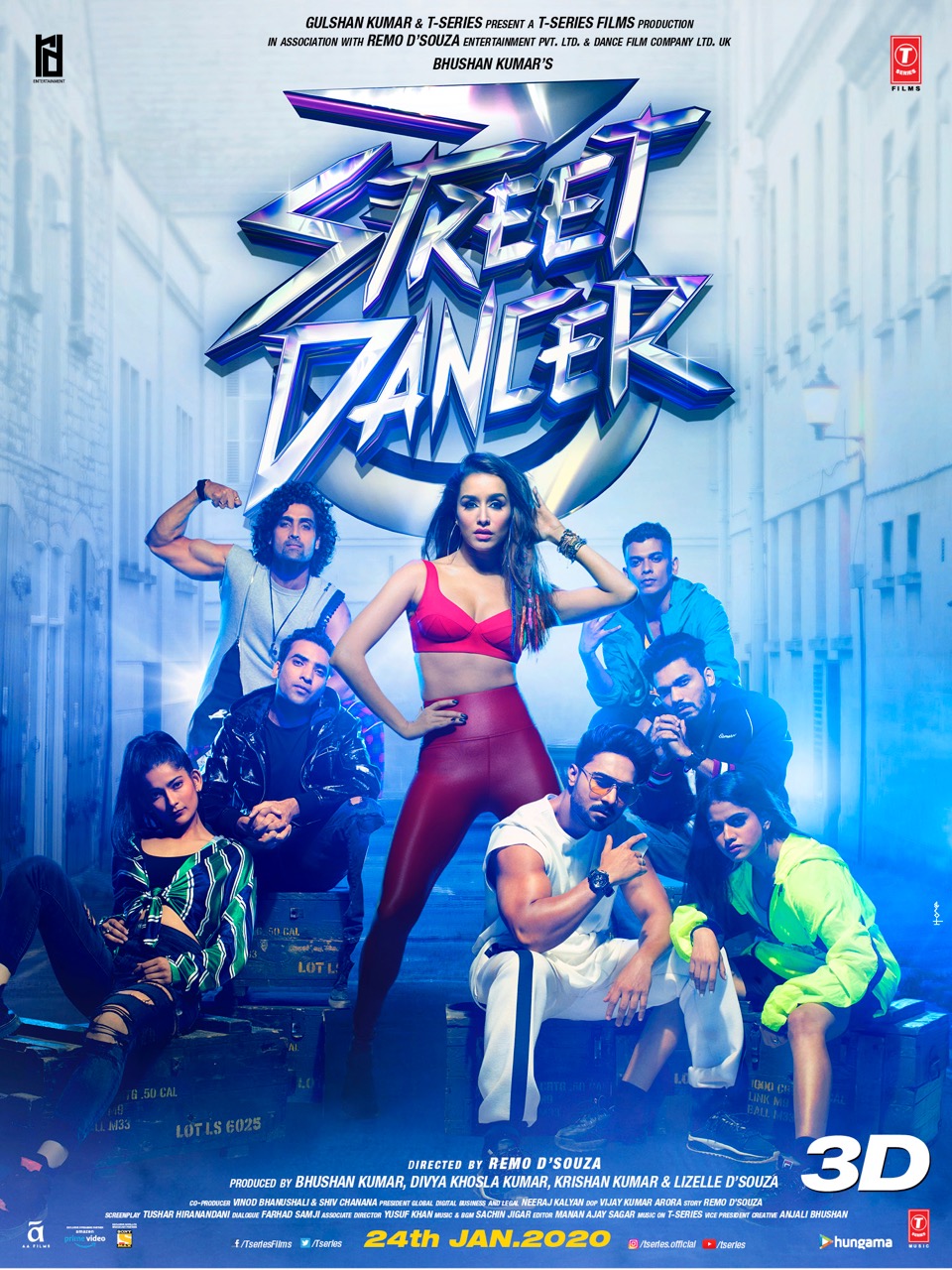 Street Dancer 3d Poster - 960x1280 Wallpaper 