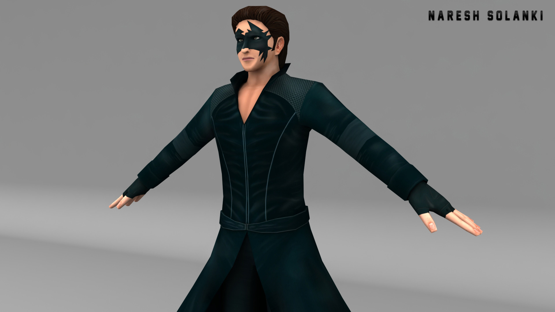 Krrish 3d Model - HD Wallpaper 