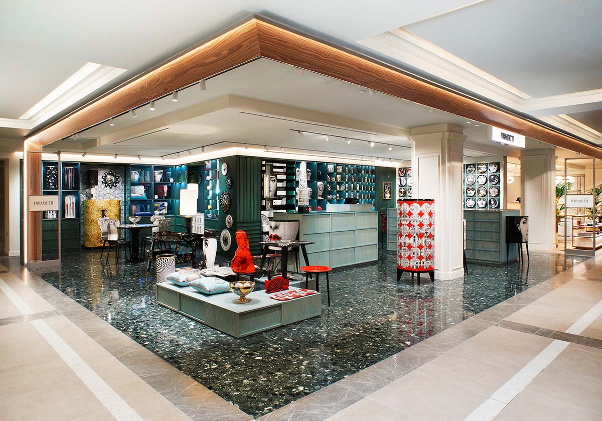 Fornasetti Harrods - HD Wallpaper 