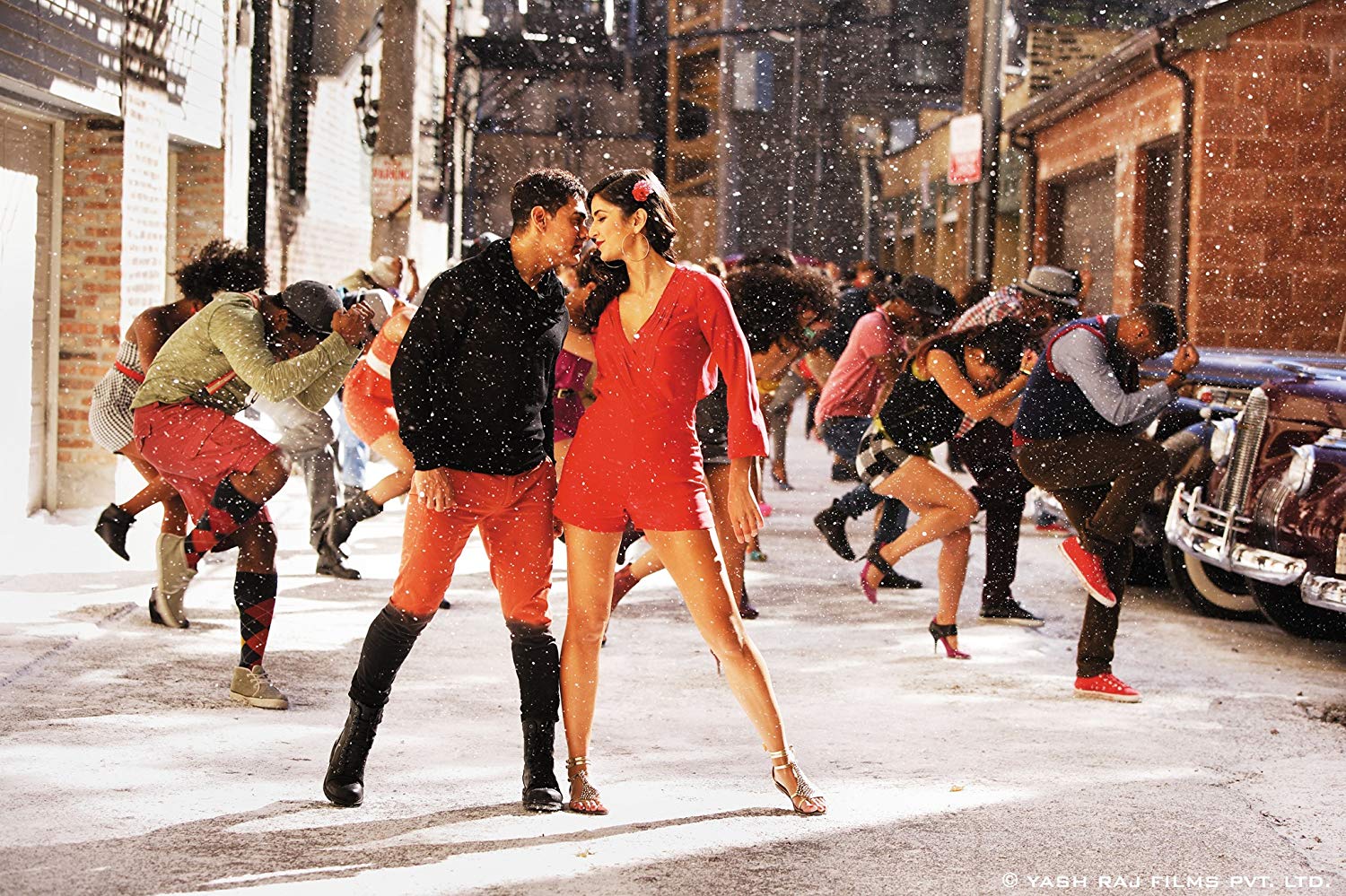 Dhoom 3 Aamir Khan Katrina Kaif - HD Wallpaper 