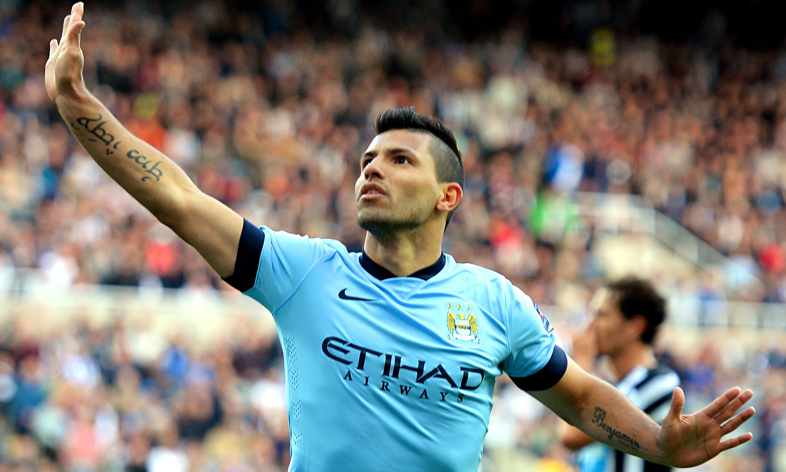 Sergio Aguero 014 Sergio Aguero Hd Wallpaper - HD Wallpaper 