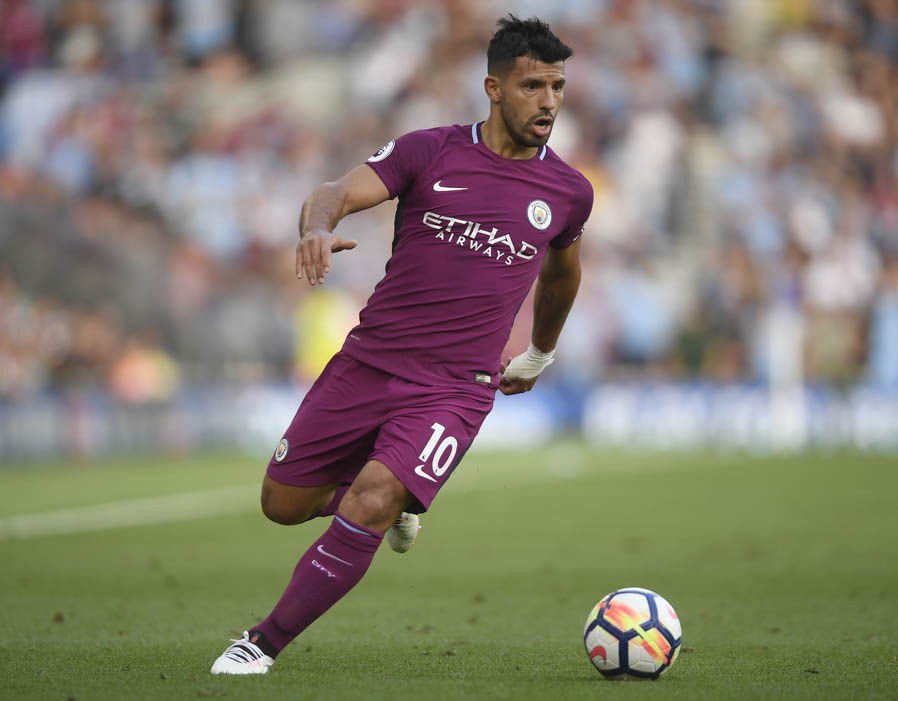 Sergio Aguero 2017 18 - HD Wallpaper 