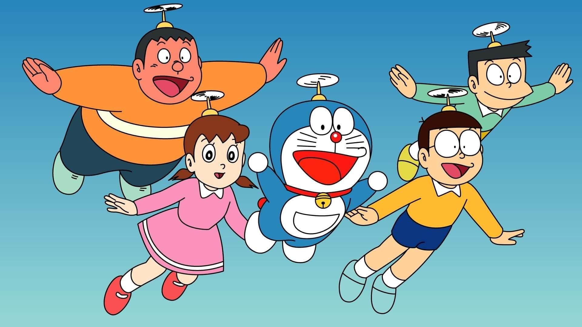 Nobita Shizuka Hd Wallpaper - HD Wallpaper 