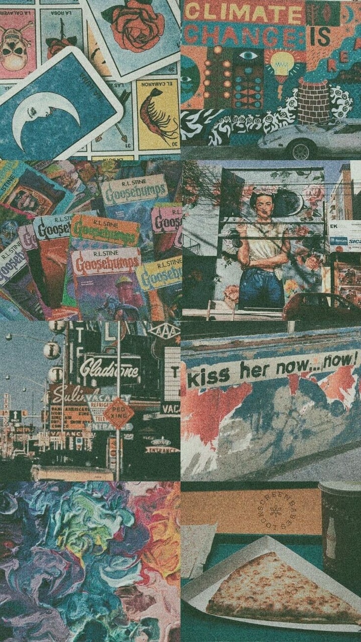Wallpaper Background And Collage Image Vintage Wallpaper Phone 719x1280 Wallpaper Teahub Io