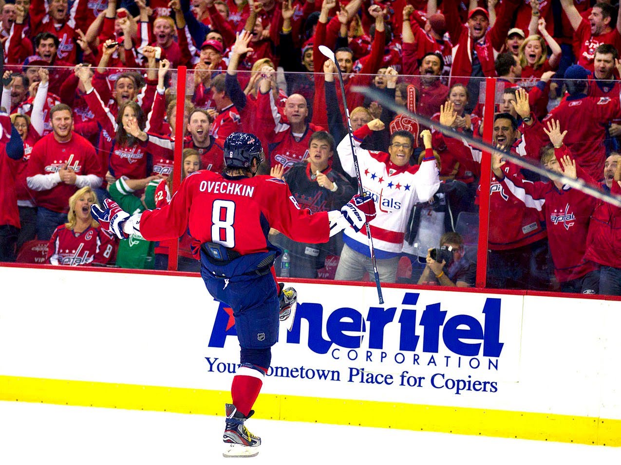 Alexander Ovechkin Goal Celebration - HD Wallpaper 