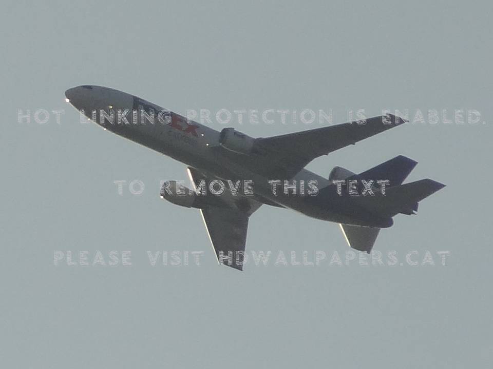 Fedex Express Jet Plane Commercial Aircraft - HD Wallpaper 