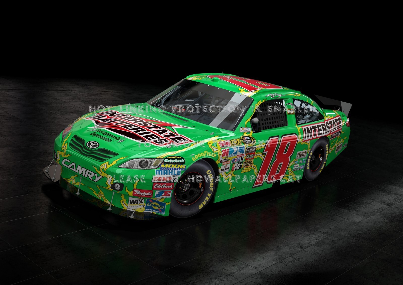 Kyle Busch Video Nascar Game Abstract 3d Cg - Nascar The Game 2011 - HD Wallpaper 
