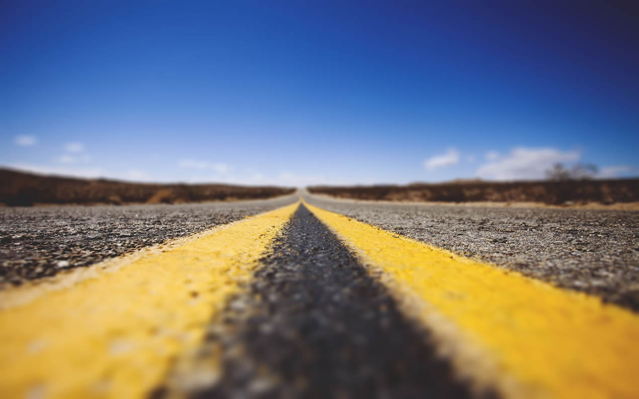 Asphalt Road - HD Wallpaper 
