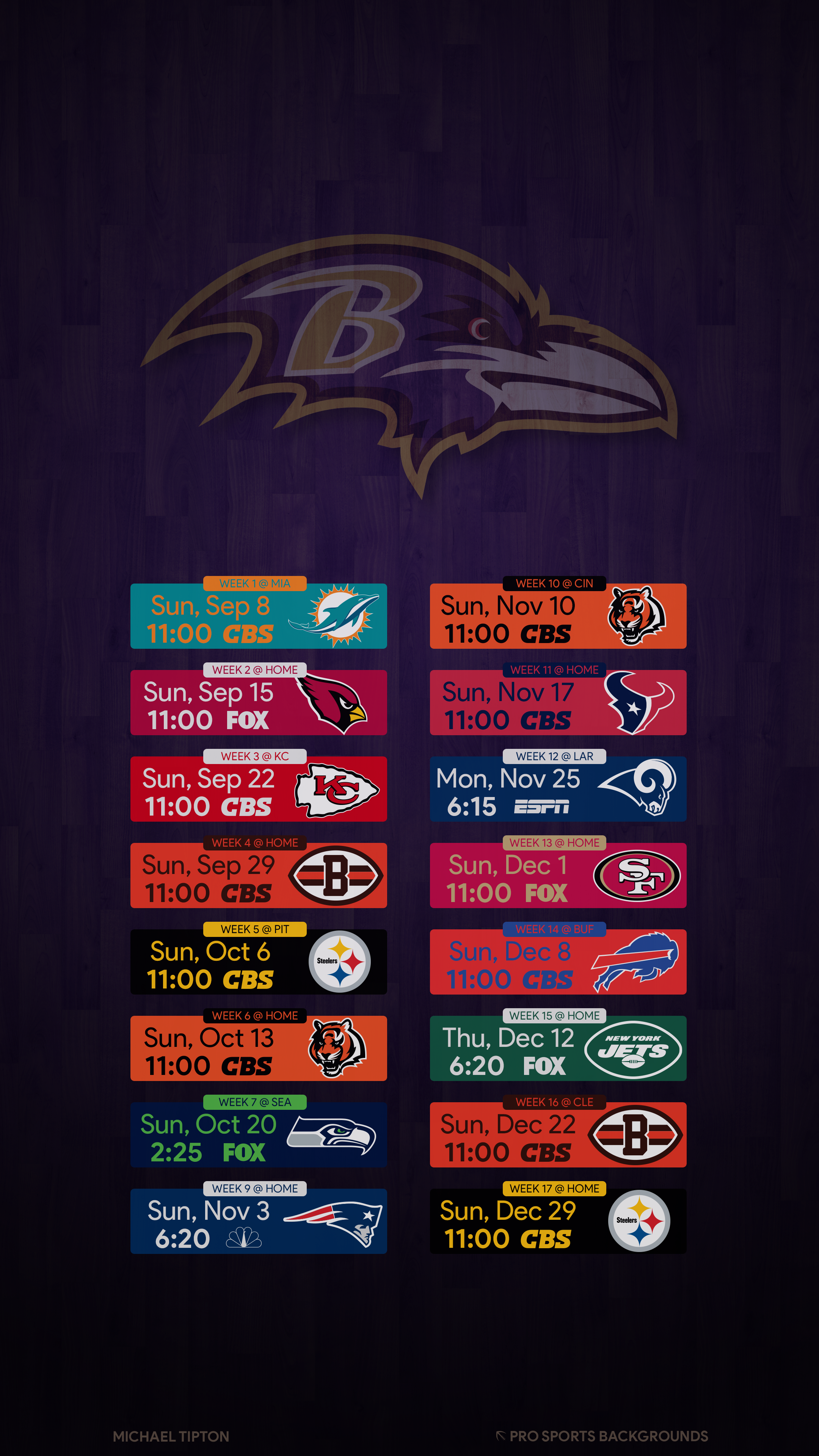 Baltimore Ravens Backgrounds - HD Wallpaper 