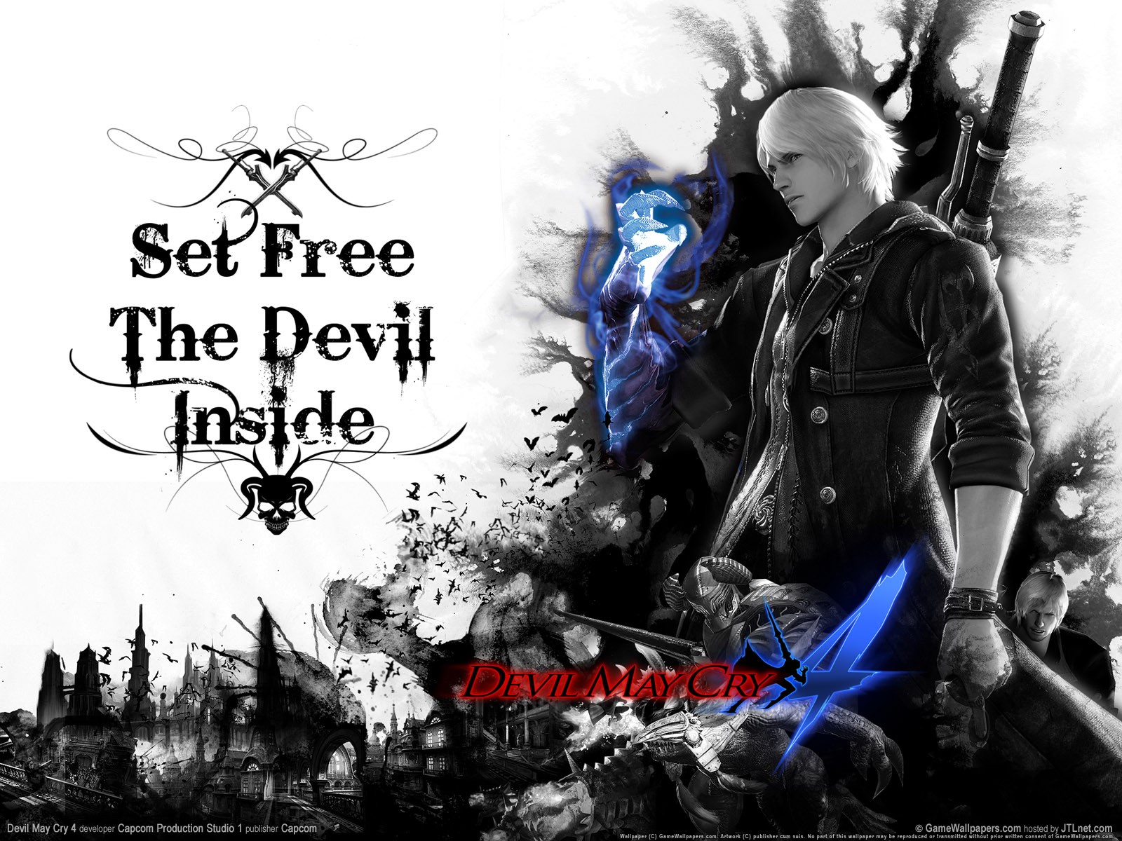Devil May Cry 4 - HD Wallpaper 
