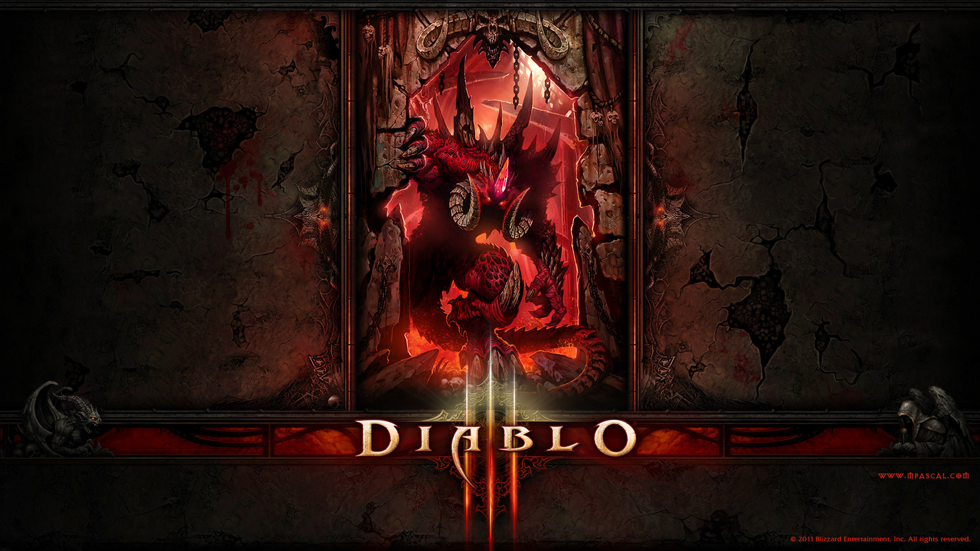 Diablo 3 Hd Wallpapers Free Download - Diablo 3 Barbarian - HD Wallpaper 