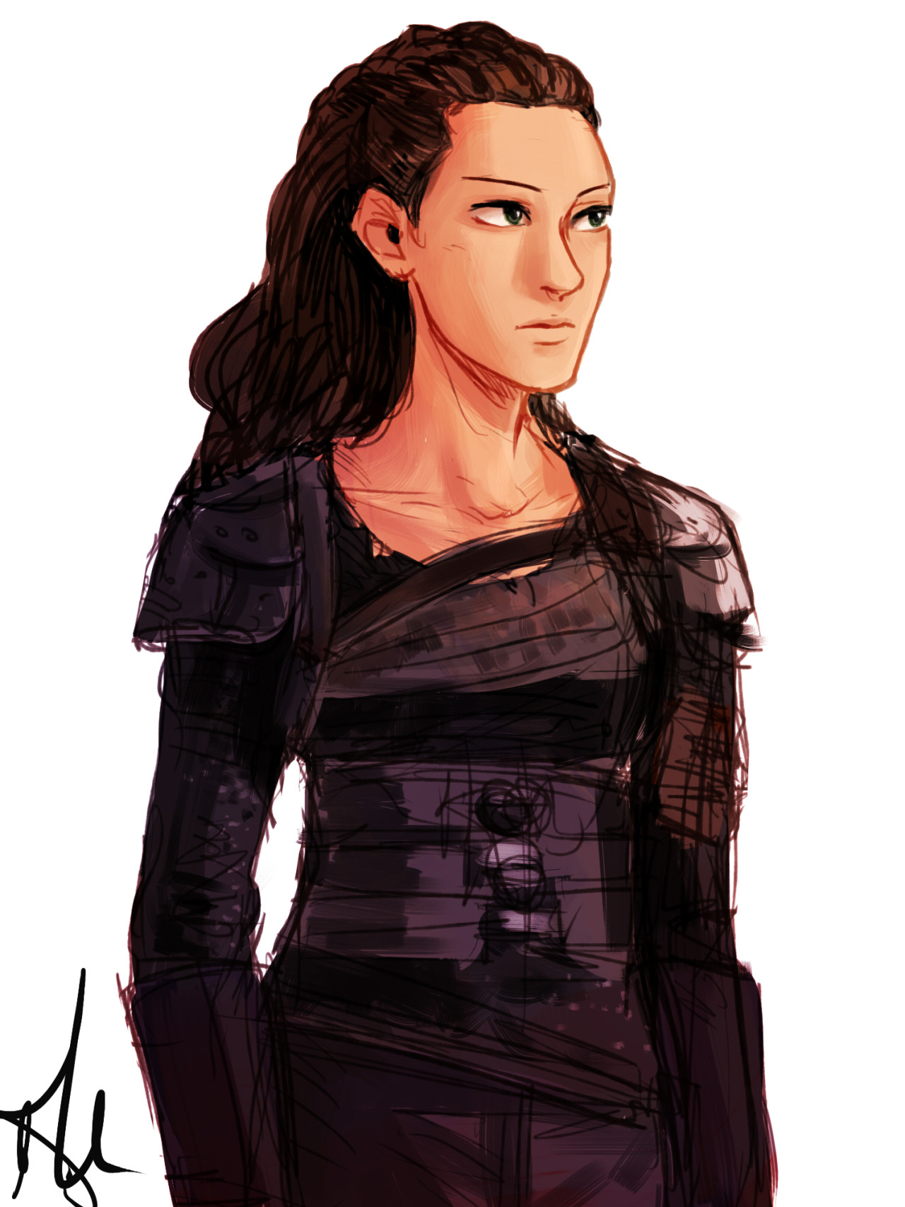 Fanart - Girl - HD Wallpaper 