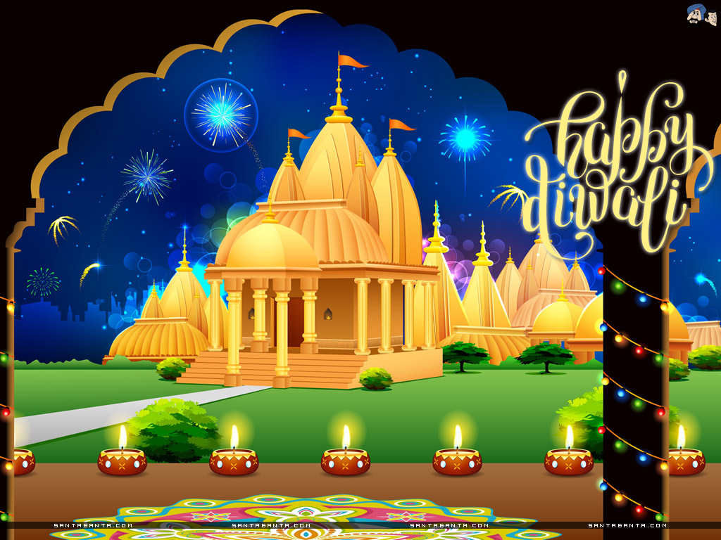 Diwali Backdrop Hd - HD Wallpaper 