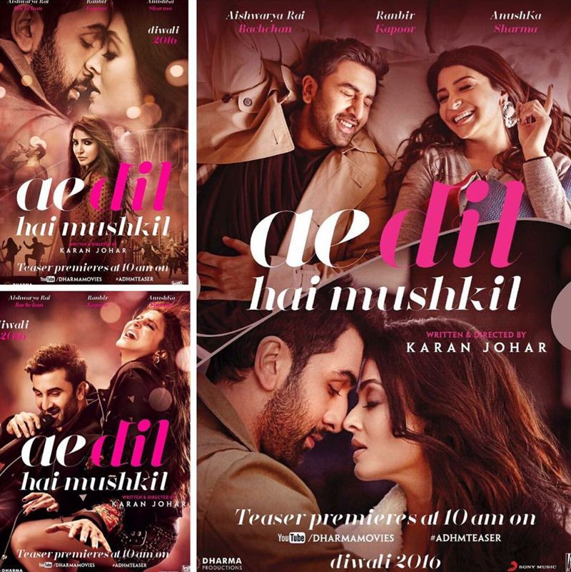 Ae Dil Hai Mushkil, Ae Dil Hai Mushkil Teaser, Ae Dil - Ae Dil Hai Mushkil Toi - HD Wallpaper 