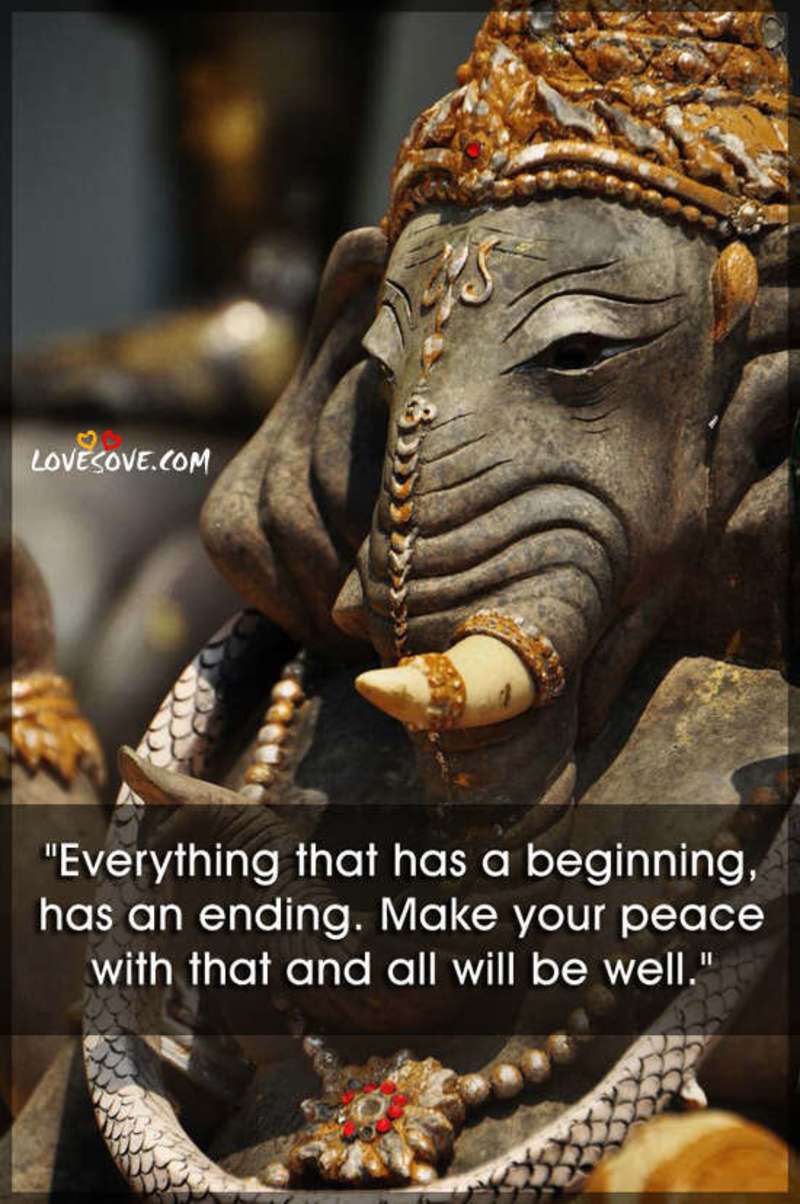 Quotes On Lord Ganesha - HD Wallpaper 