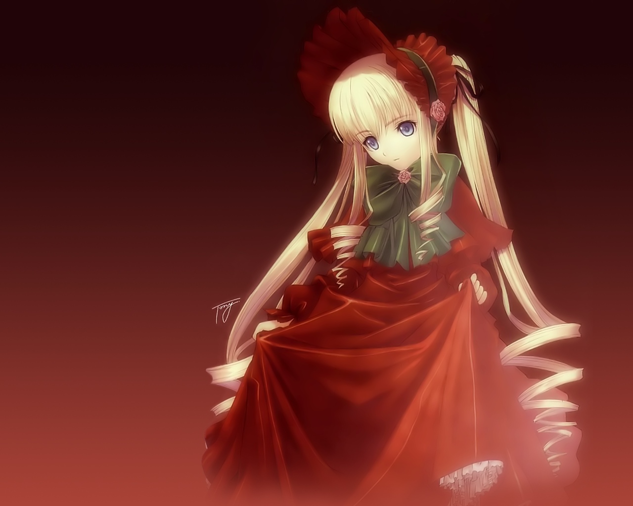 Rozen Maiden Shinku - HD Wallpaper 