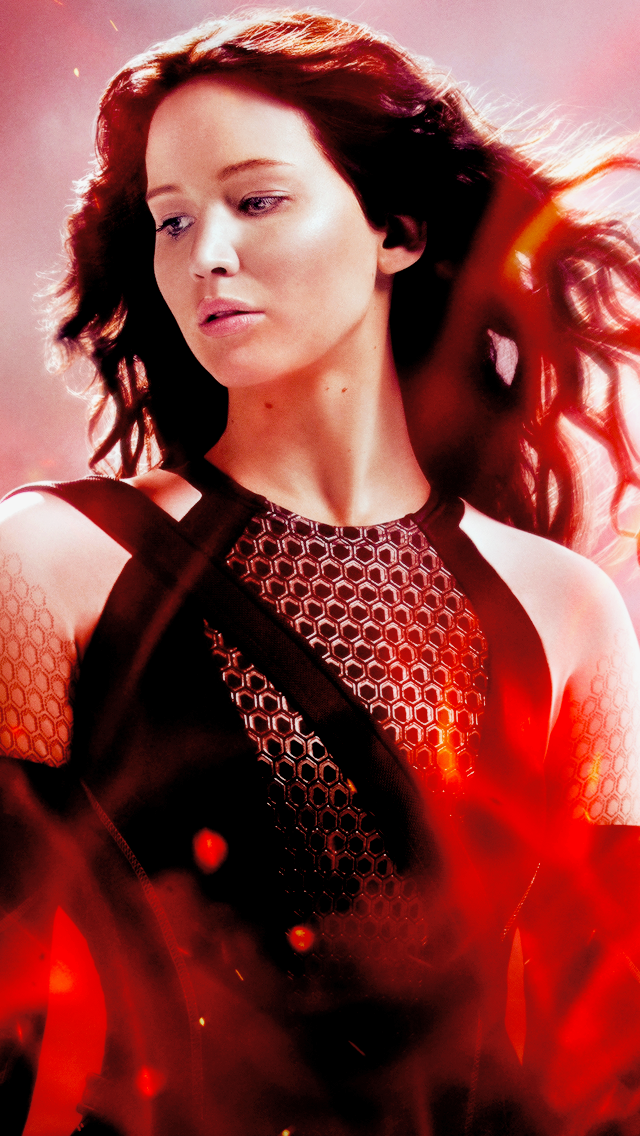 Iphone Wallpaper, Tumblr, Wallpaper - Katniss Everdeen Hunger Games Catching Fire - HD Wallpaper 