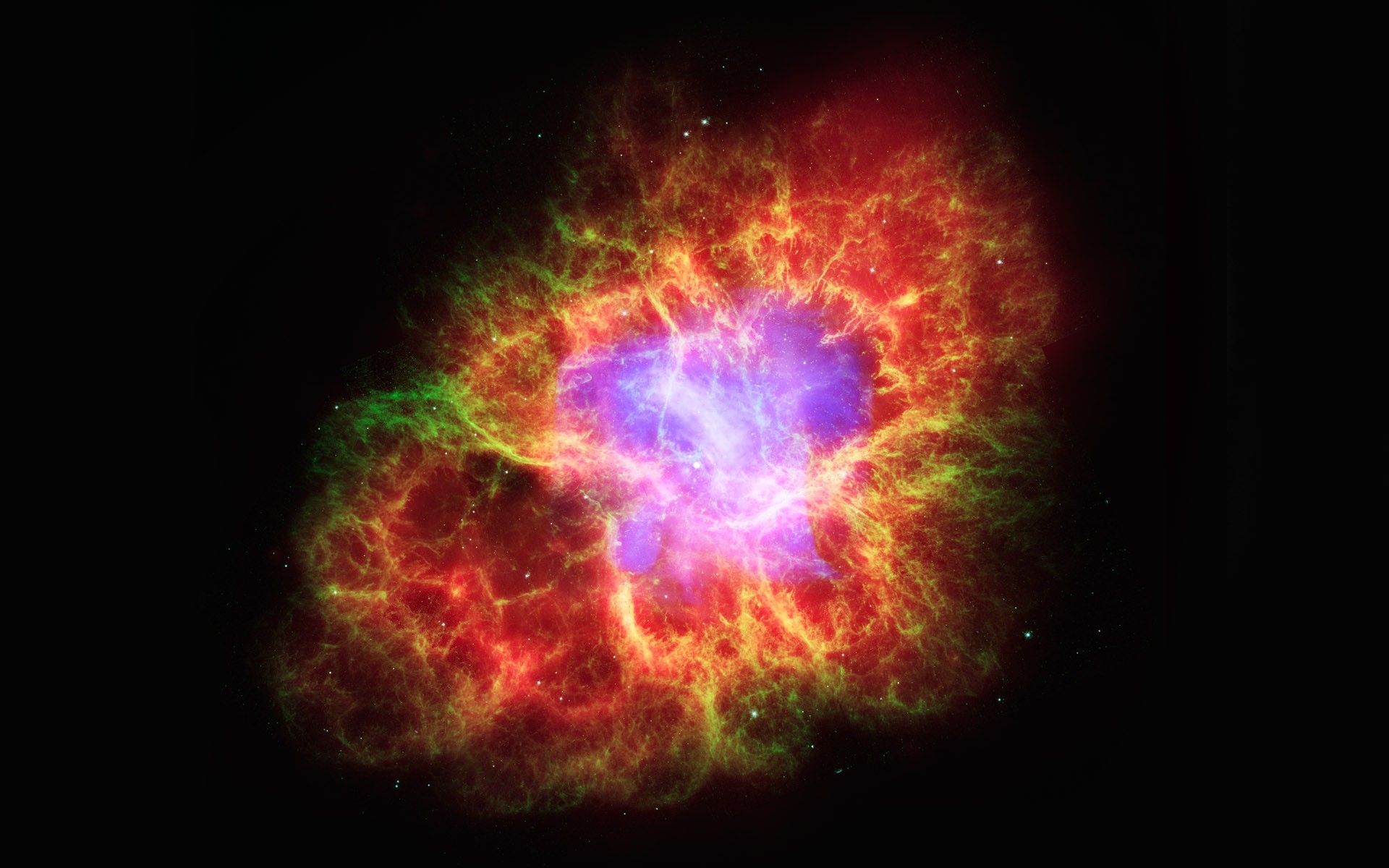 Crab Nebula - HD Wallpaper 