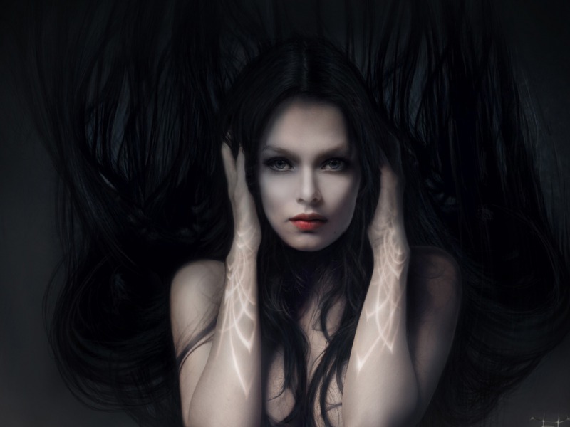 Digital Art, Underwater, And Siren Image - Face Of A Mermaid - HD Wallpaper 