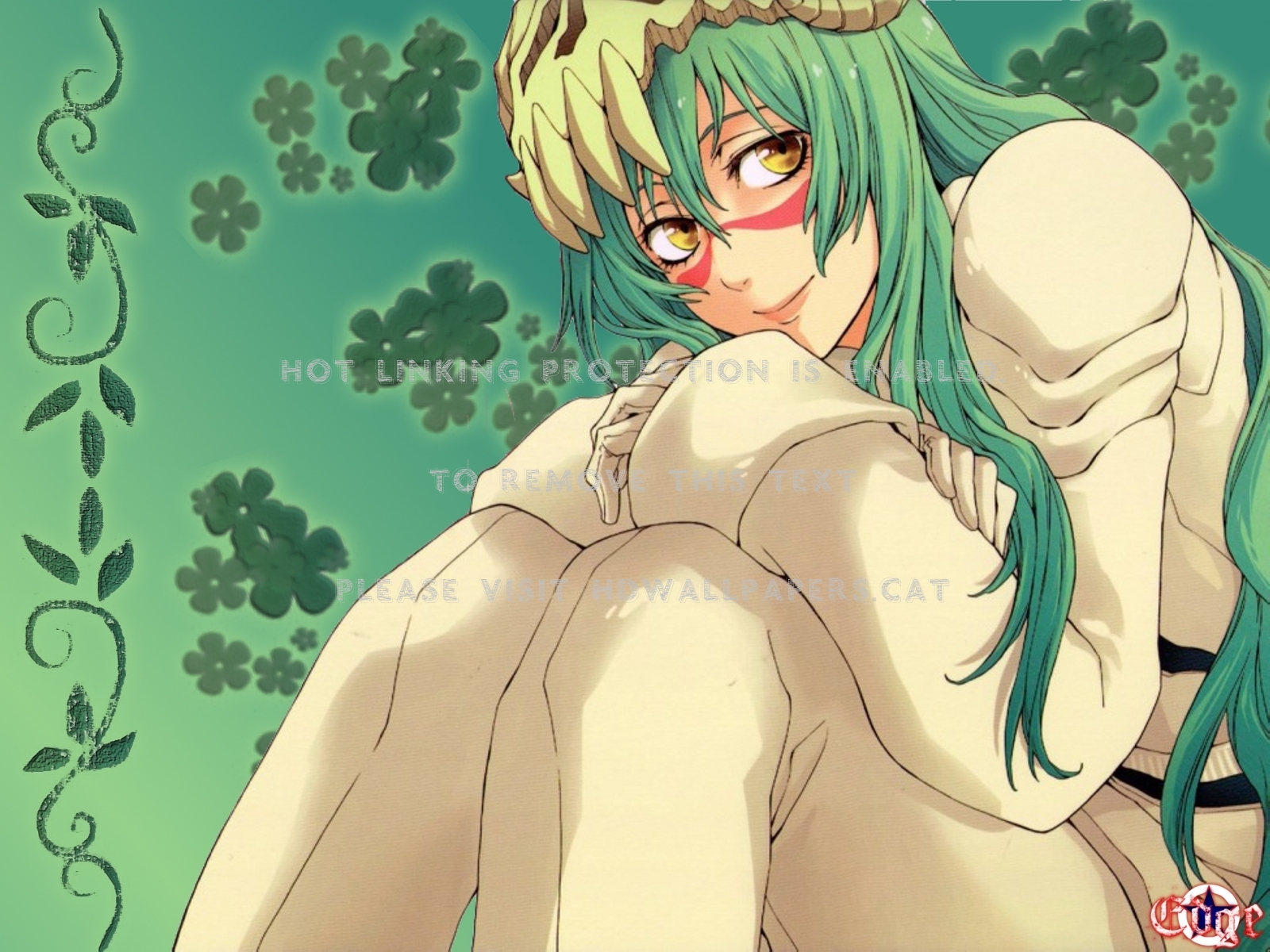 Neliel Blue Eyes Bleach Cute Girl Fantasy - HD Wallpaper 