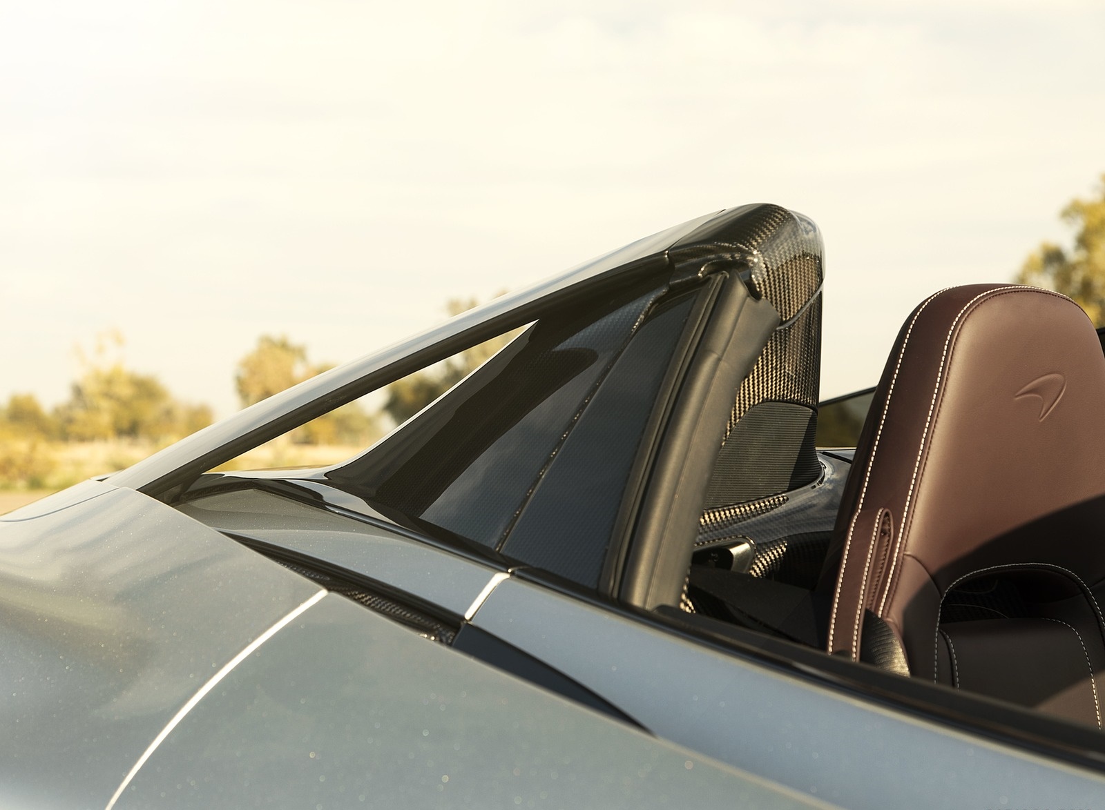 2019 Mclaren 720s Spider Detail Wallpapers - 720 Spider Side - HD Wallpaper 