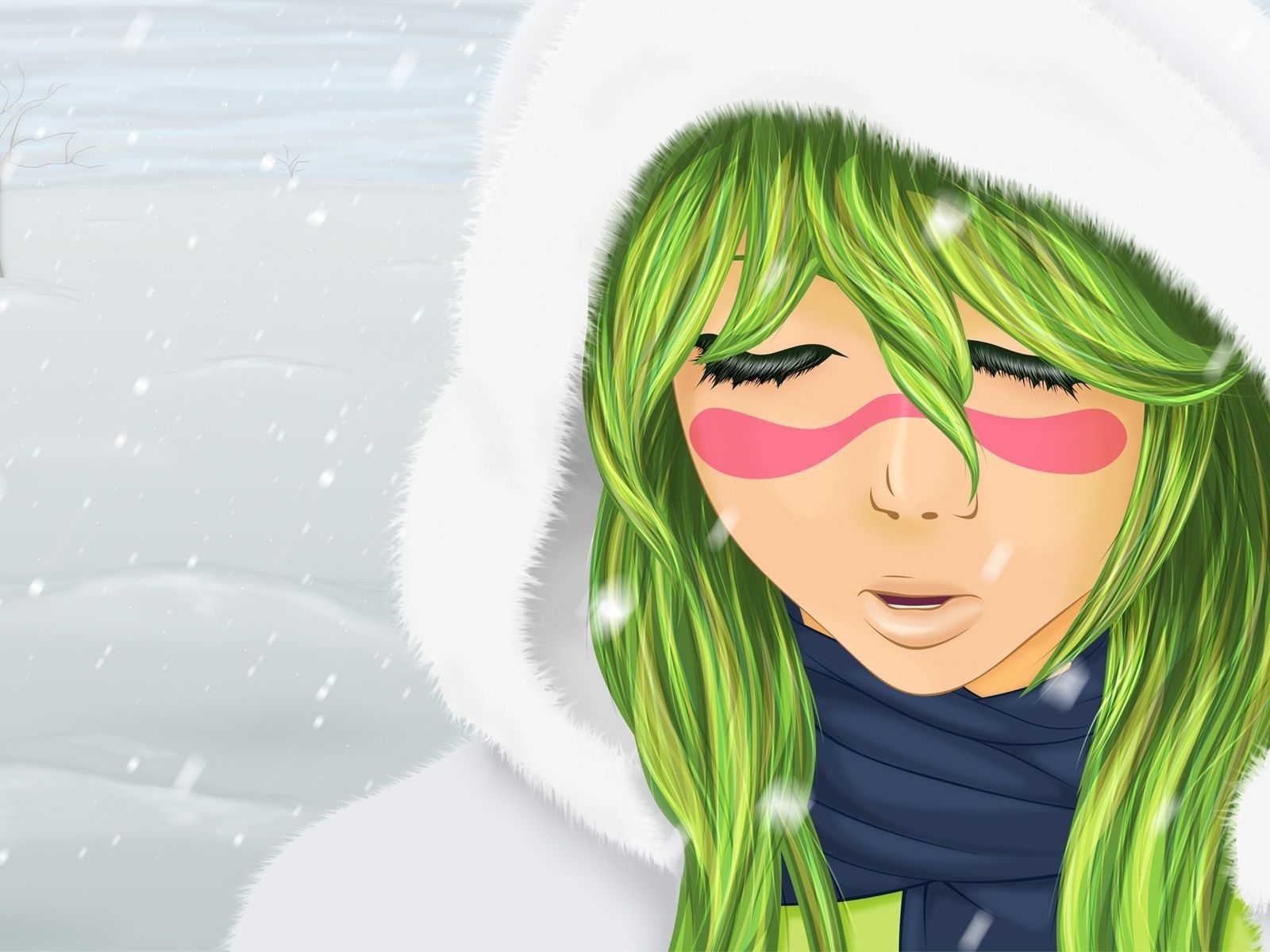 Animes De Cabelo Verde - HD Wallpaper 