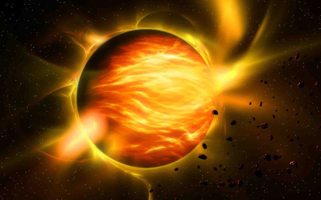 New Post Has Been Published On Http - Orange And Yellow Planet - HD Wallpaper 