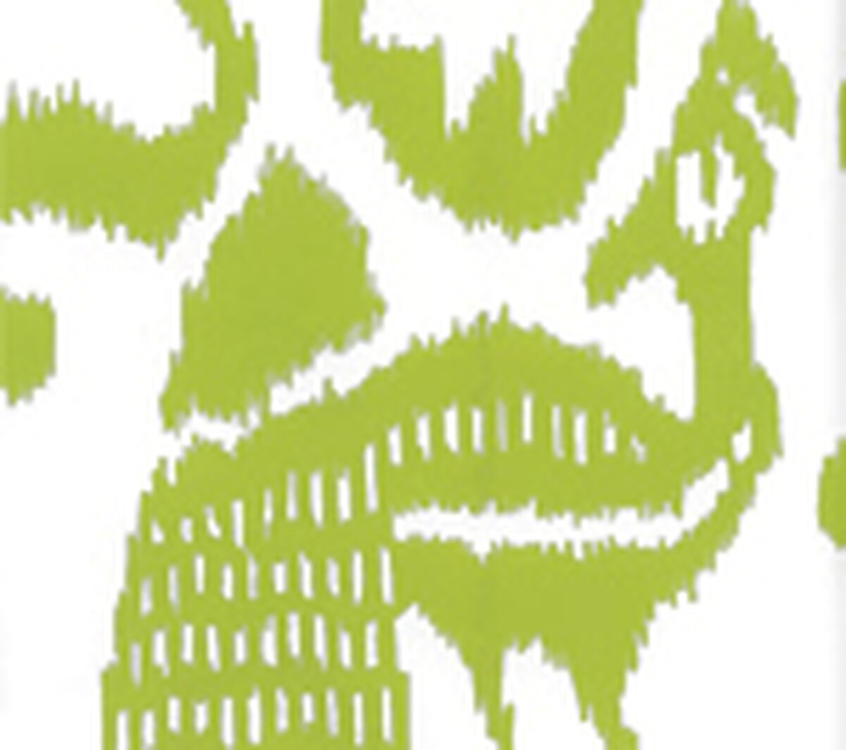 Quadrille Bali Isle Wallpaper Chartreuse On Almost - Quadrille - HD Wallpaper 