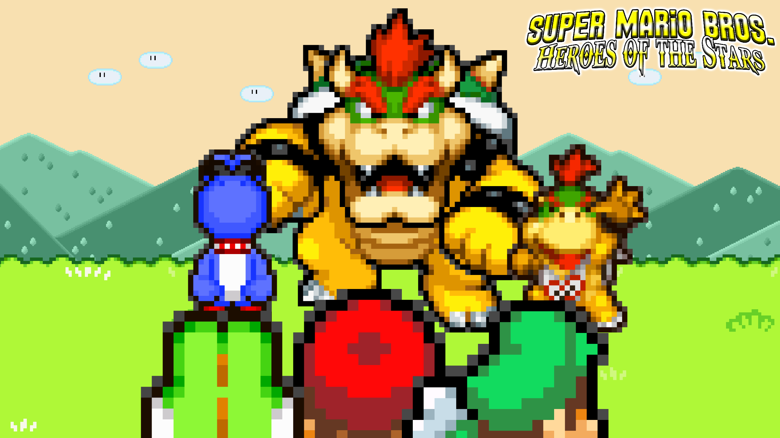 Luigi Bowser's Inside Story - HD Wallpaper 