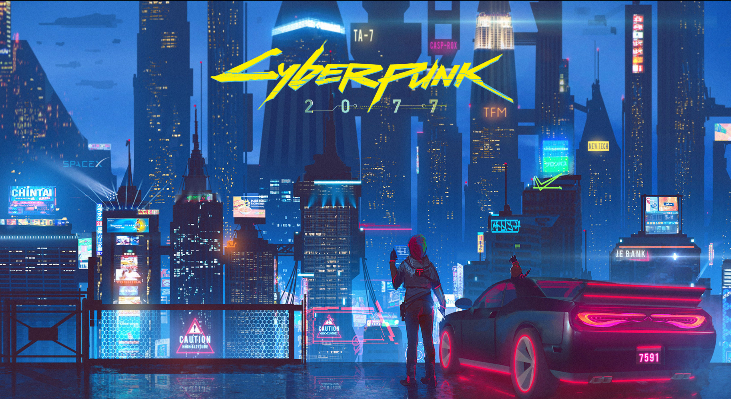 Cyberpunk Wallpaper 4k Pc - HD Wallpaper 