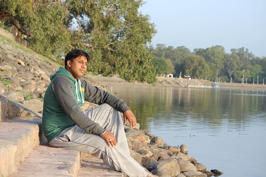 Sukhna Lake, Chandigarh, Water, Morning, India, Landmark, - HD Wallpaper 