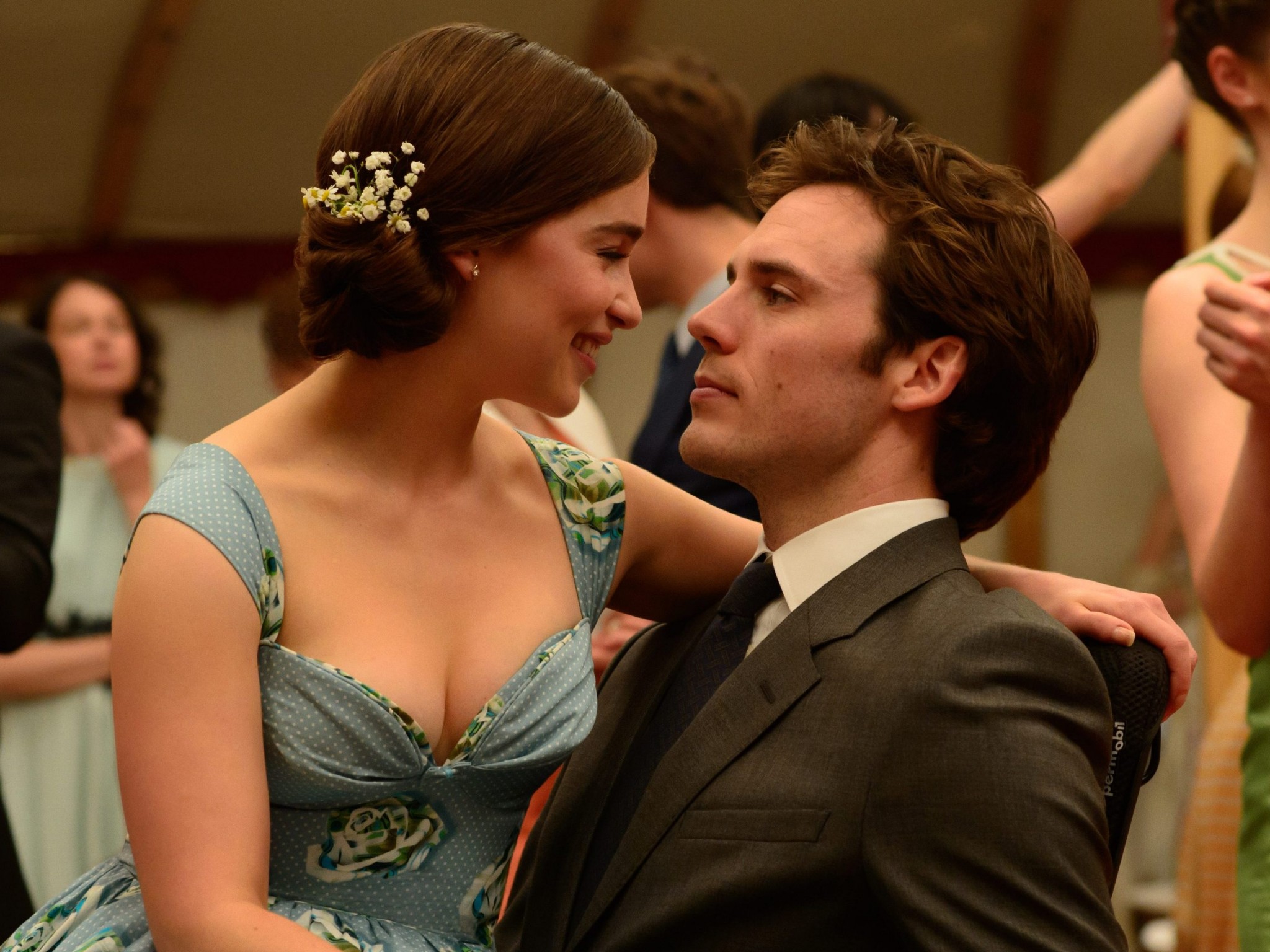 Emilia Clarke Naked Me Before You - HD Wallpaper 