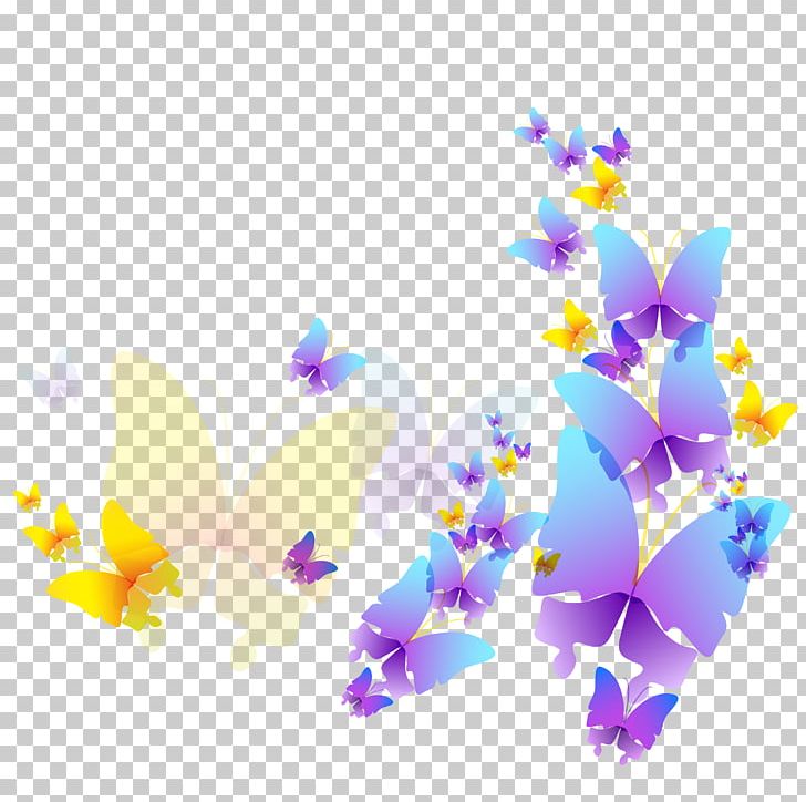 Butterfly Digital Png, Clipart, 3d Computer Graphics, - HD Wallpaper 