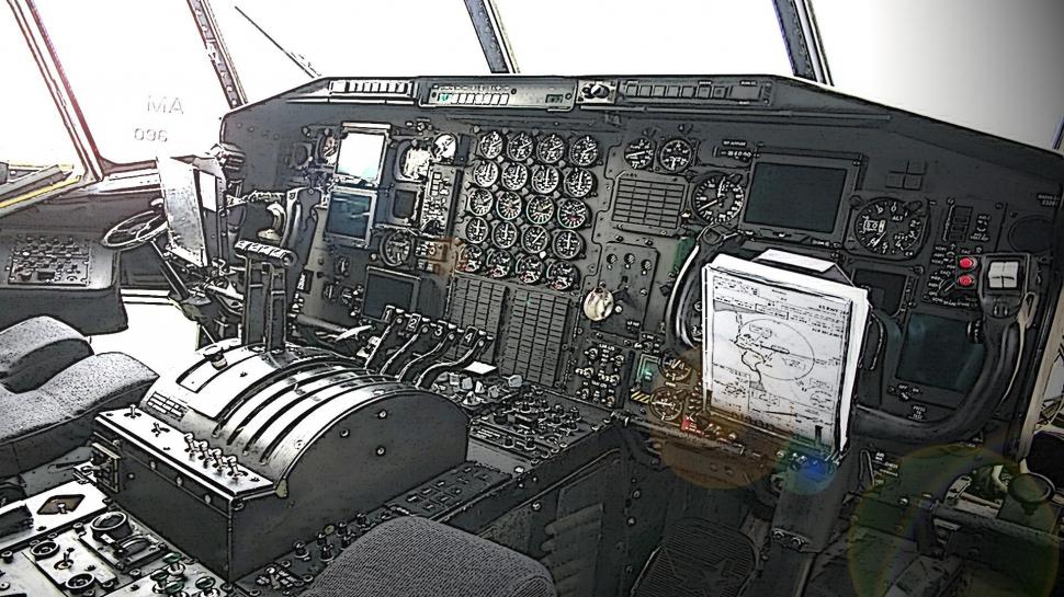 C 130 Cockpit Wallpaper,airforce Hd Wallpaper,military - Cabine Do C 130 - HD Wallpaper 
