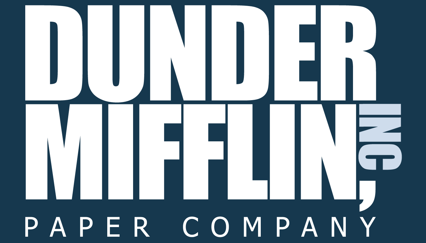 Dunder Mifflin The Office Font - HD Wallpaper 