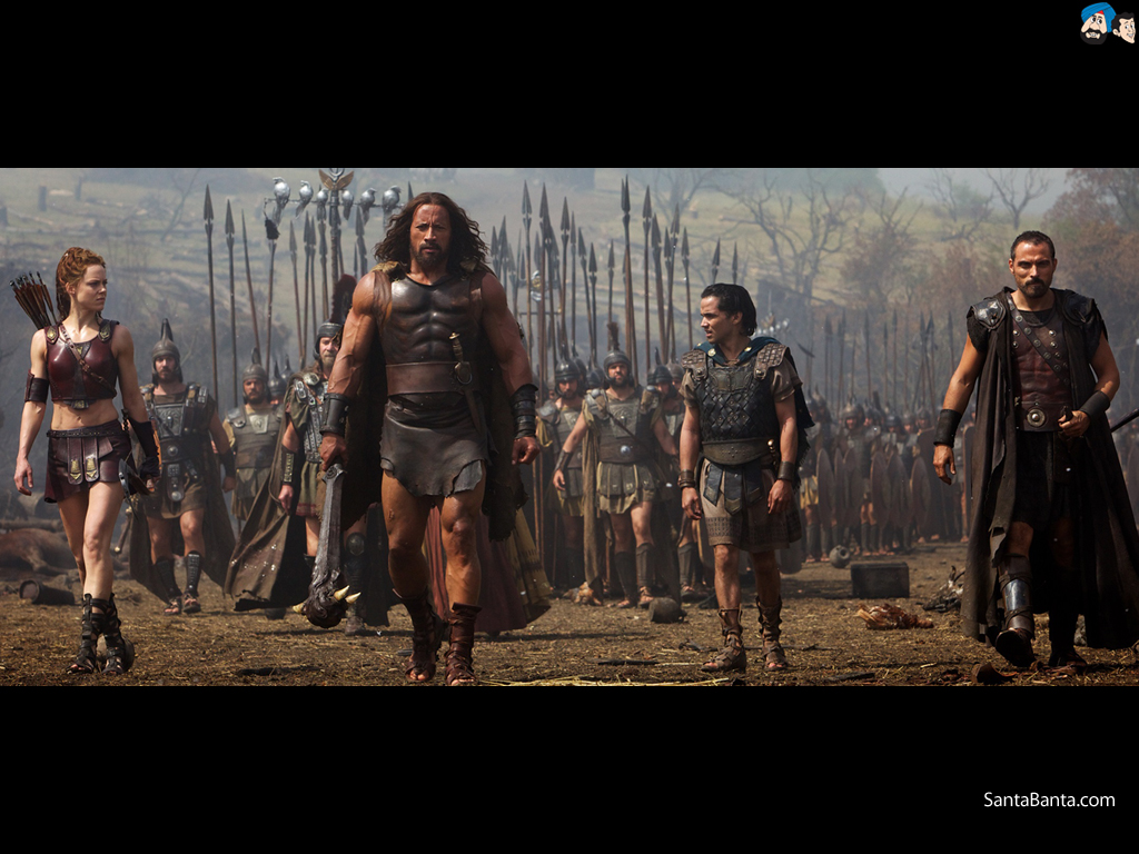 Hercules Wallpaper - Hercules With Dwayne Johnson - HD Wallpaper 