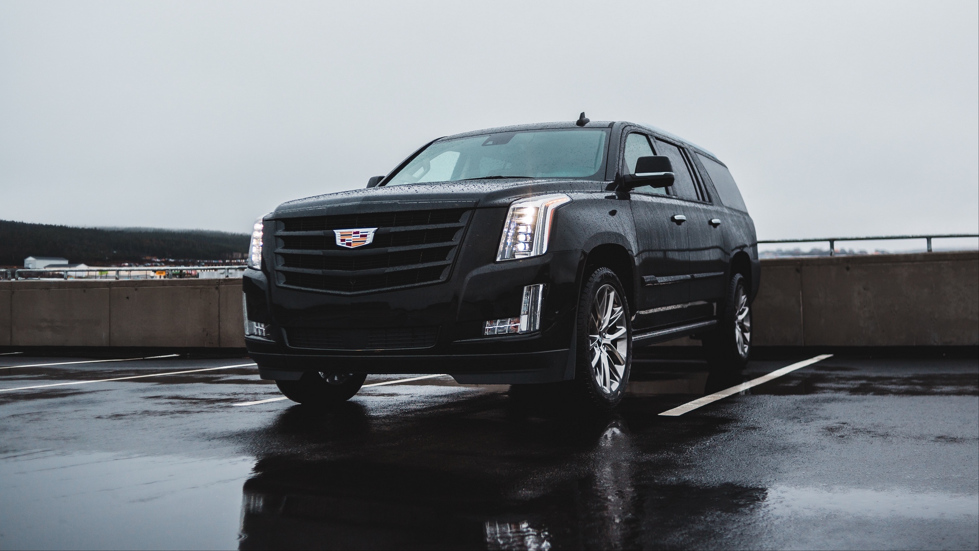 Wallpaper Cadillac Escalade, Cadillac, Car, Suv, Black, - 2019 Cadillac Escalade Iphone - HD Wallpaper 